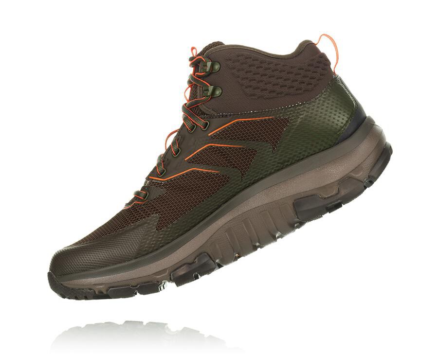 Hoka Australia One One Toa GORE-TEX - Mens Hiking Boots Brown - RMJWB-9471